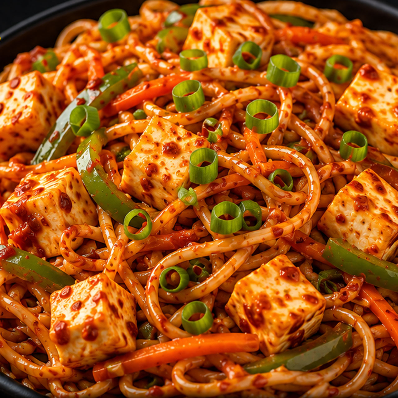 Schezwan Paneer Noodles