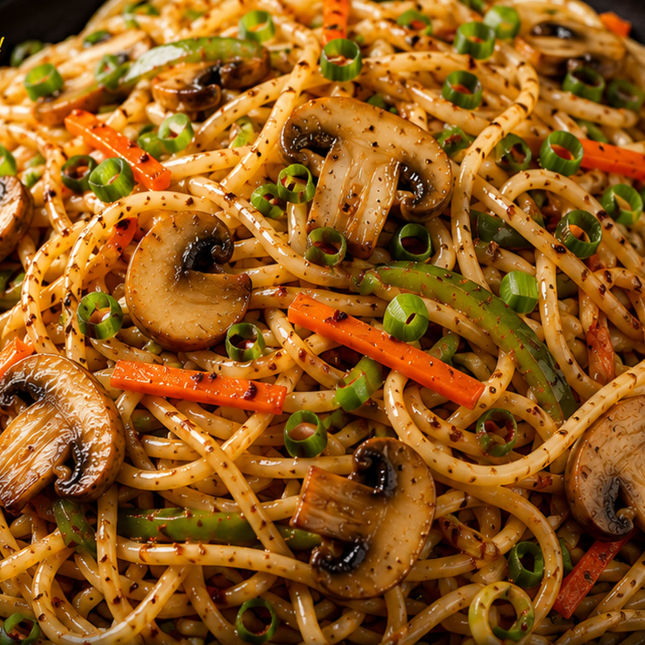 Mushroom Noodles